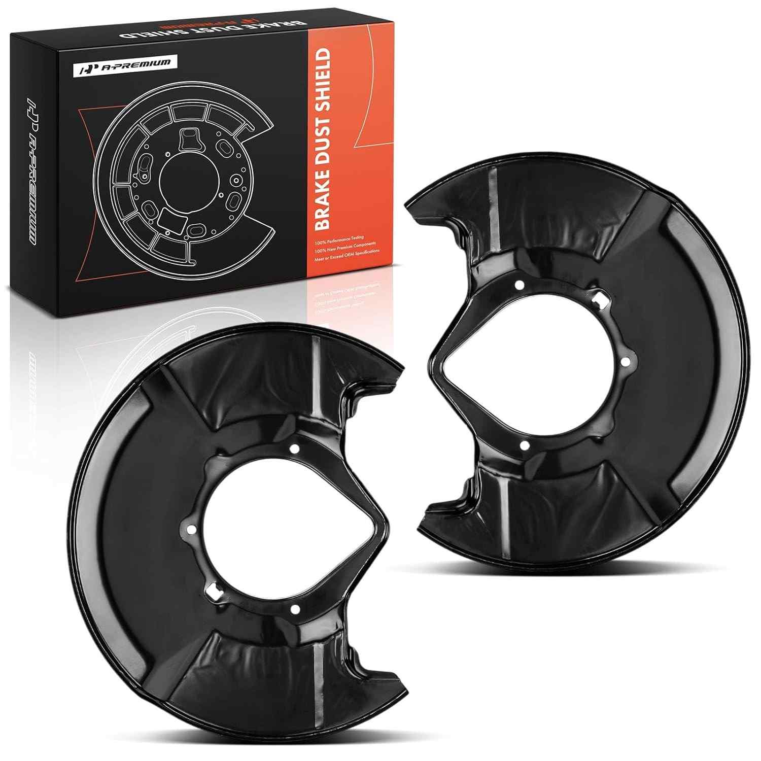 Proteção Essencial: Escudos Anti-Poeira para Freios Dianteiros Honda Civic 2006-2011 (Kit 2 Peças)