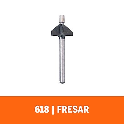 Fresa Chanfrar 45º Dremel 618 – Precisão em Madeira