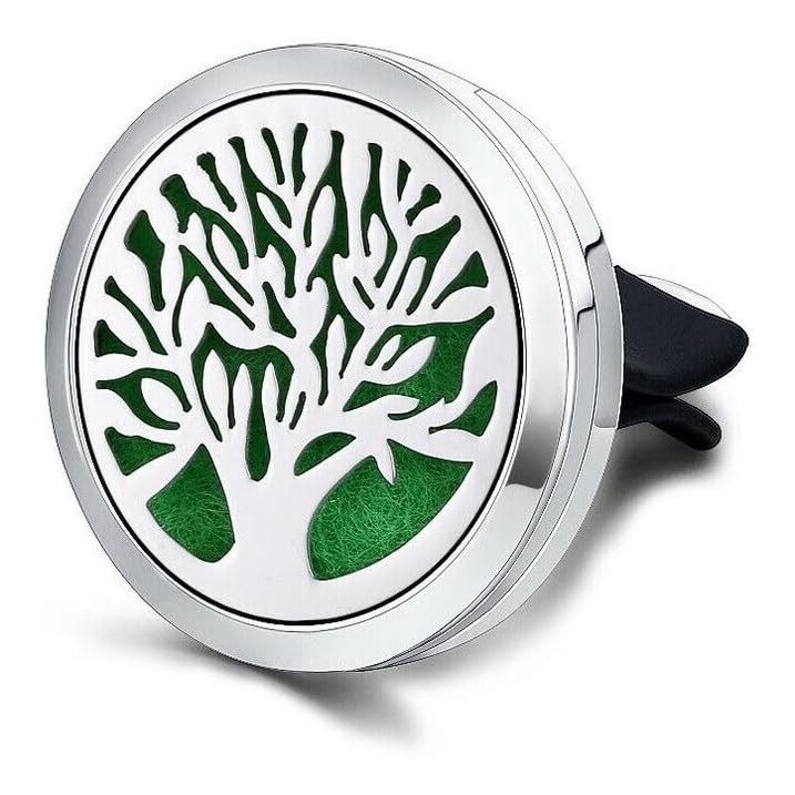 Aromatizador Difusor Veicular Árvore da Vida: Charme e Frescor para seu Carro + 5 Refis