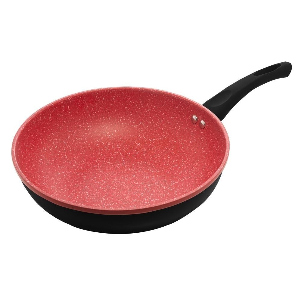 Frigideira Lyor Granilite Vermelha: Cozinhe Sem Grudar!