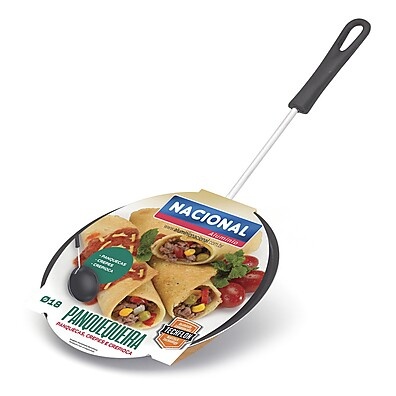 Frigideira Panquequeira Antiaderente 18cm: Faça Panquecas Perfeitas