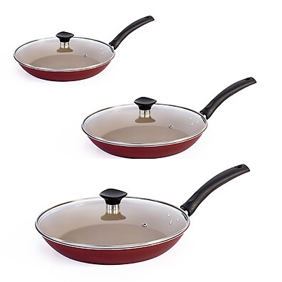 Frigideiras Antiaderentes Tramontina Starfon Max: Kit 3 Tamanhos