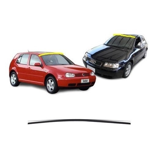 Friso Parabrisa Golf/Passat/Audi: Vedação Perfeita!
