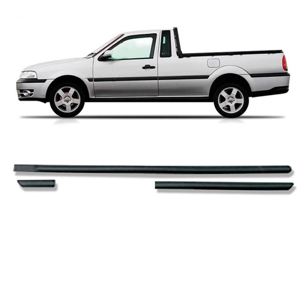 Frisos Laterais Saveiro G3: Deixe sua Pick-up Impecável!