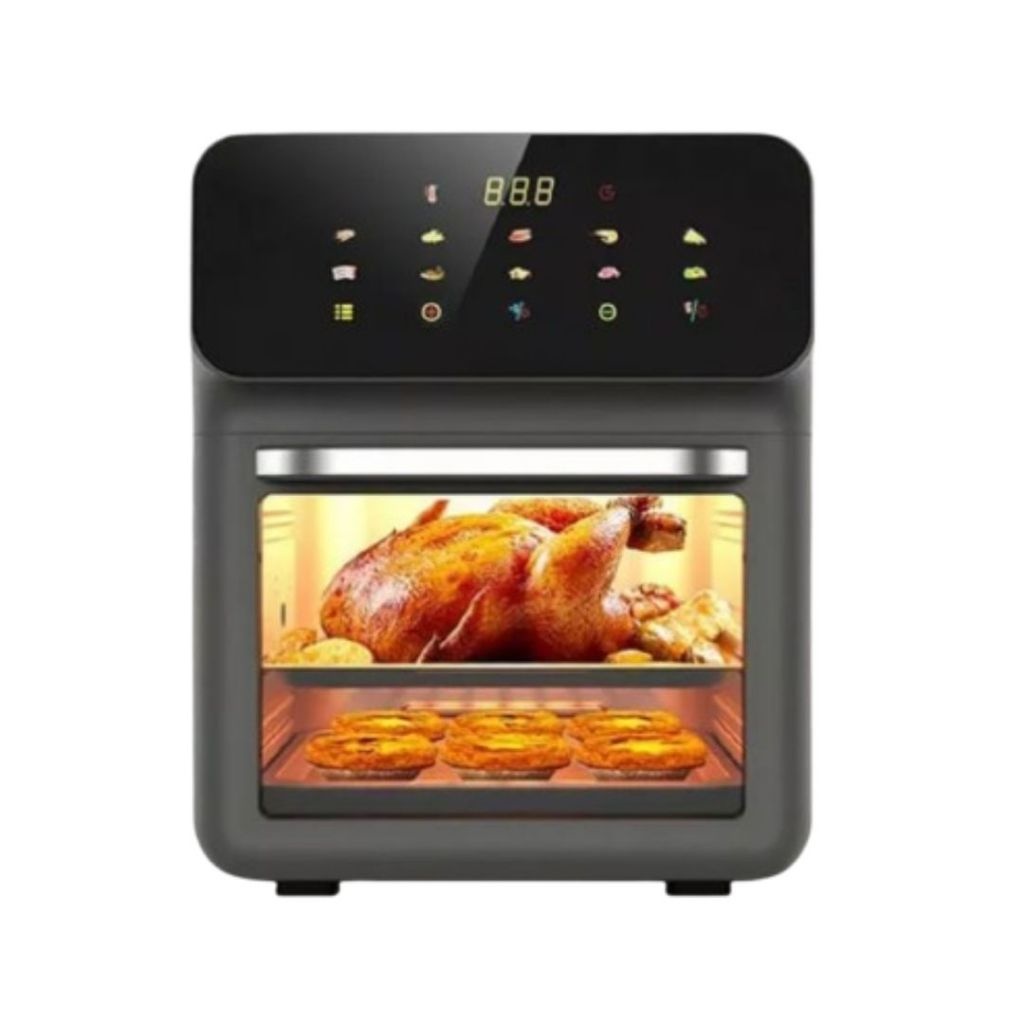 Fritadeira Elétrica Air Fryer LCK Preta/Inox 220V
