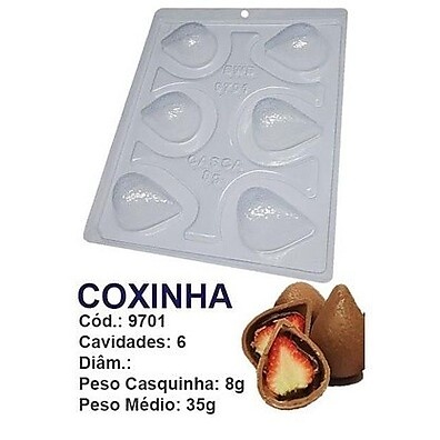 Forma BWB Coxinha 9701: Perfeita para Fritar