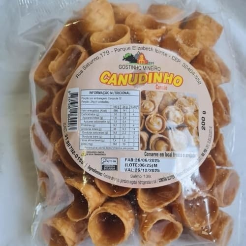Kit Lata de Doce de Leite Souvenir 400g + Canudinho Frito 200g Tipo Cone