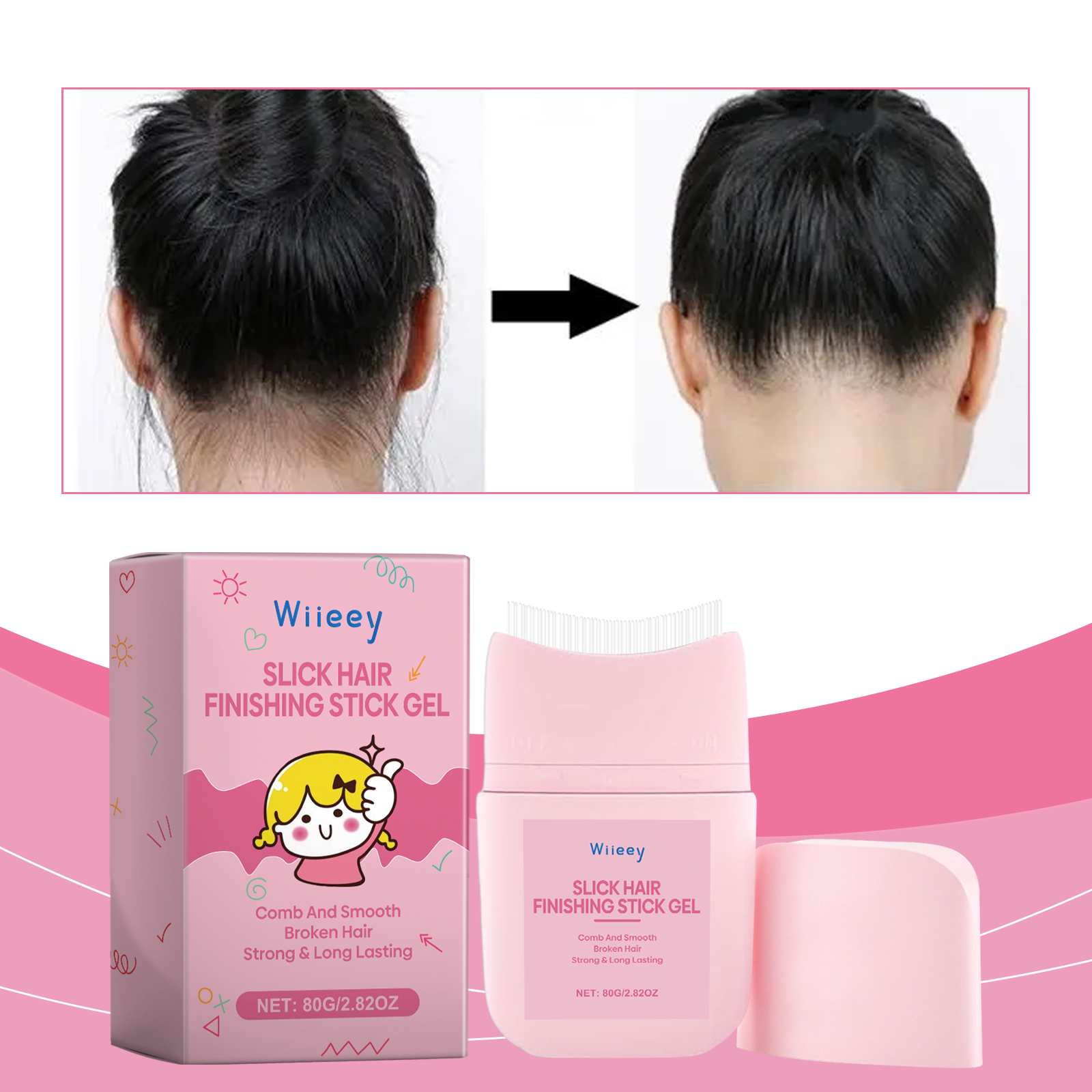 Gel Modelador Infantil: Cabelo Perfeito Sem Frizz!