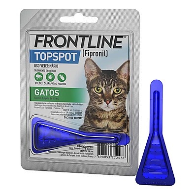 Frontline Top Spot Gatos: Proteção Imbatível!