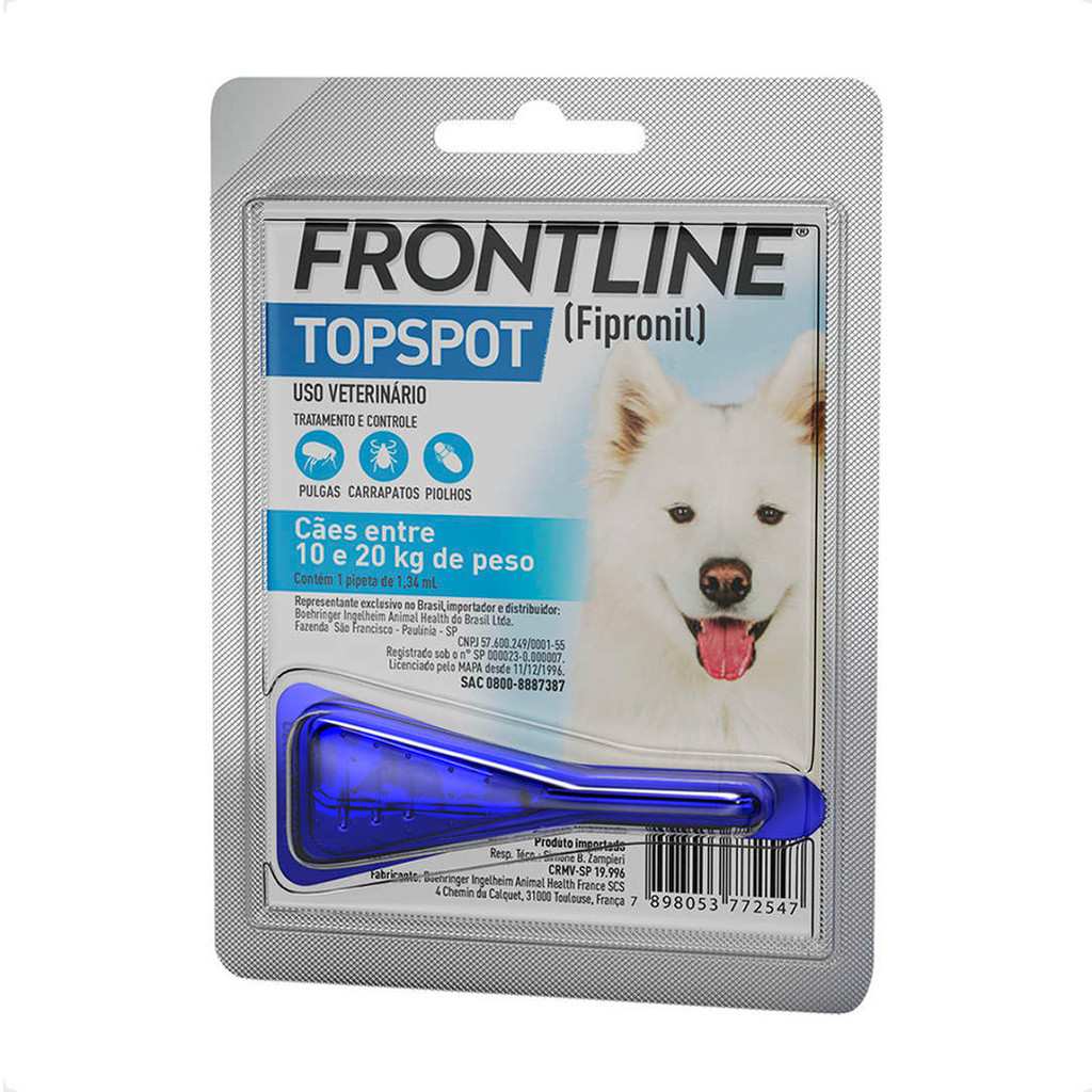 Frontline Top Spot: Proteja Seu Cão!