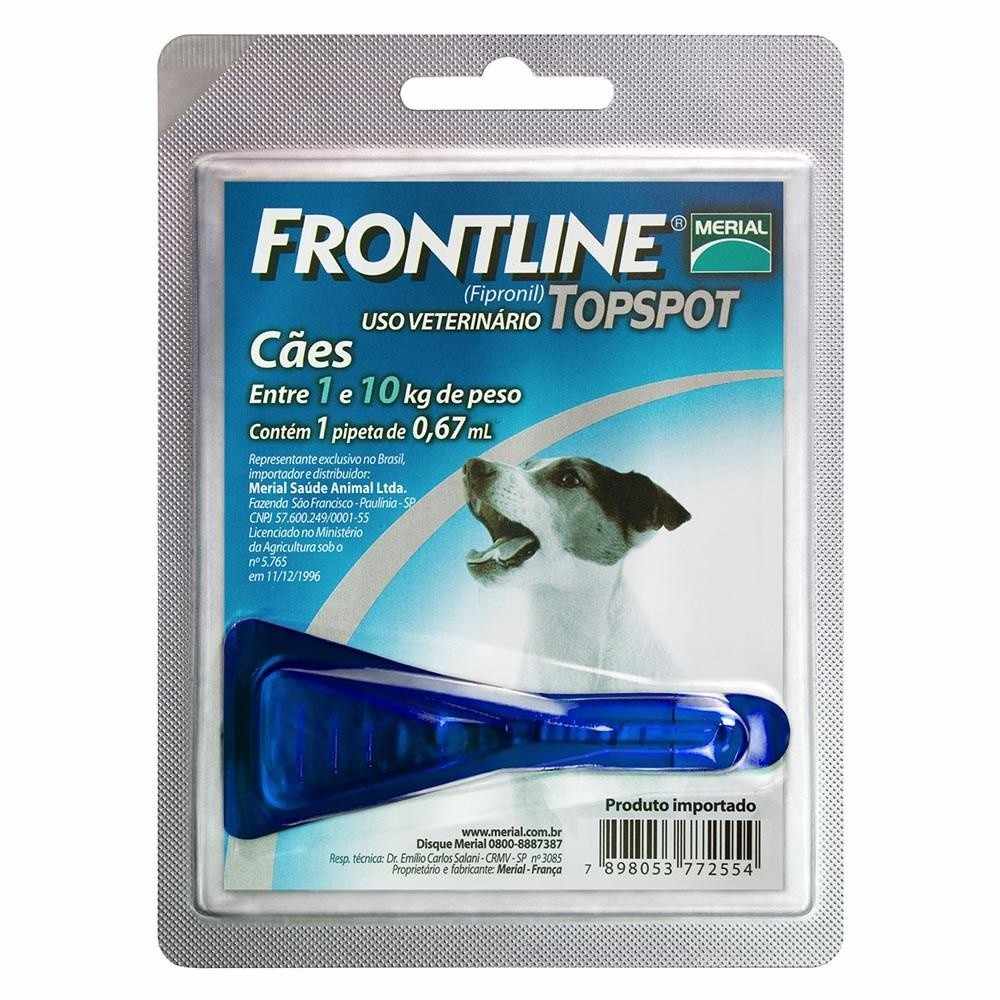 Frontline TopSpot: Proteja Seu Cão!