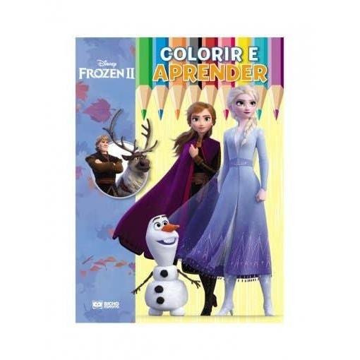 Frozen II: Colorir e Aprender Disney 🎨