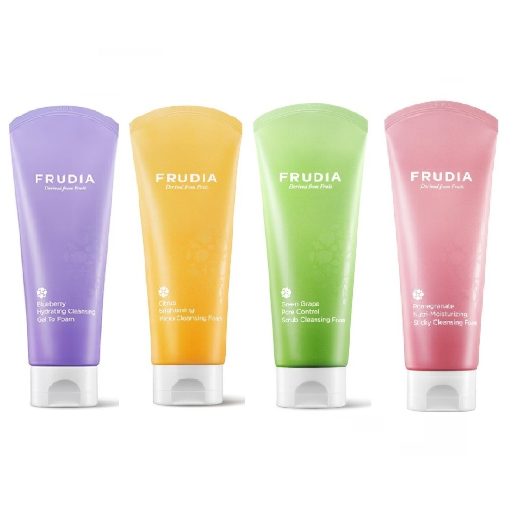 Frudia Cleansing Foam: Limpeza Facial Coreana 4 Tipos