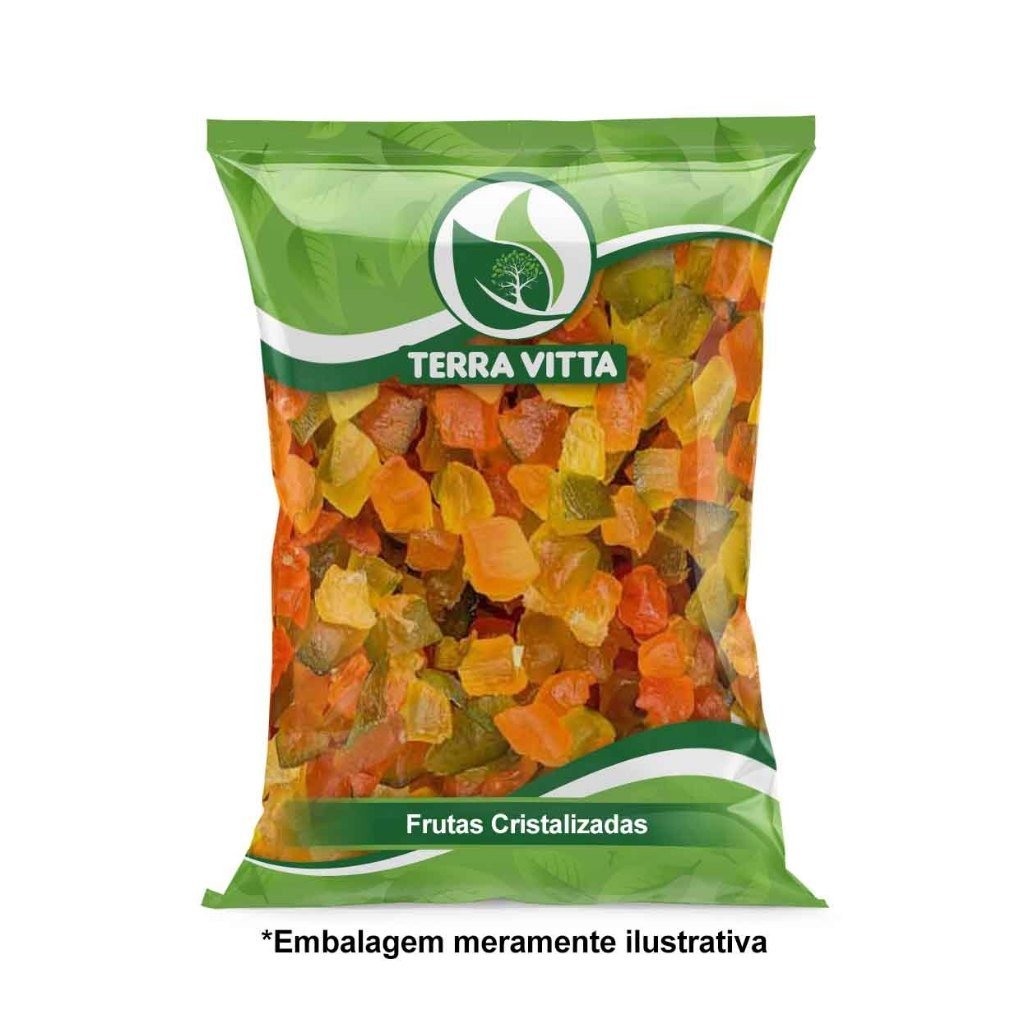 Frutas Cristalizadas: 1kg de Sabor e Tradição