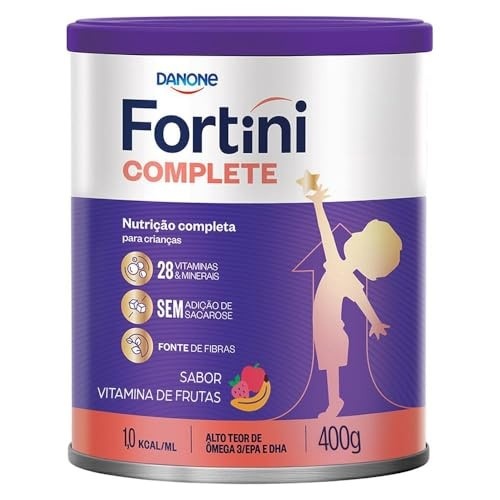 Danone Nutricia Suplemento Infantil Fortini Complete Vitamina De Frutas 400G
