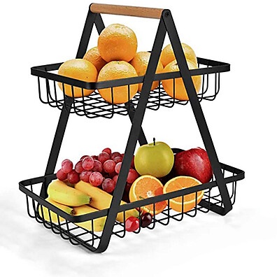 Fruteira 2 Andares: Organize com Estilo!