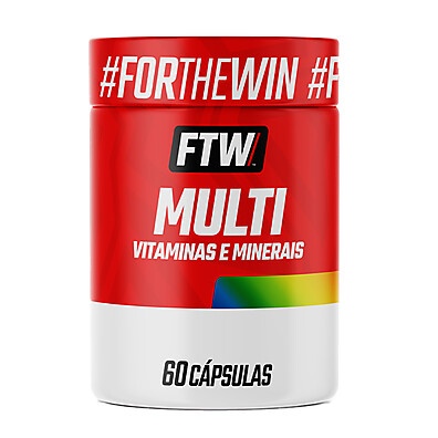 FTW Multivitamínico: Energia e Saúde em 60 Cápsulas