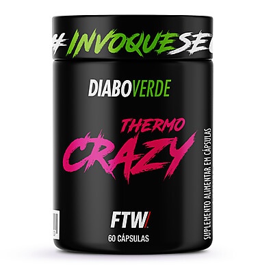 FTW Thermo Crazy – Suplemento Termogênico com 60 Cápsulas