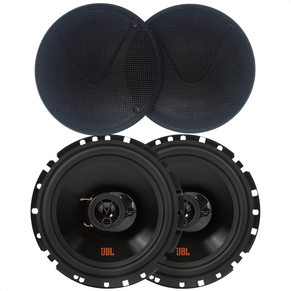 Kit Alto Falante Flex 6" 110W RMS + Telas Pioneer Preta - Som Automotivo TNT Full