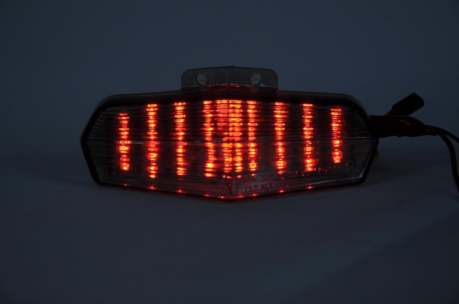 Luz Traseira LED Fumê com Setas Integradas para Ducati 749/999 Multistrada (02-07)