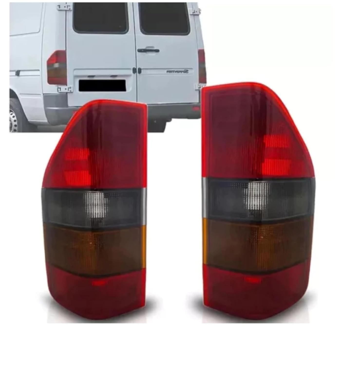 Lanterna Traseira Fumê Sprinter 95-02: Estilo e Segurança para Sua Van
