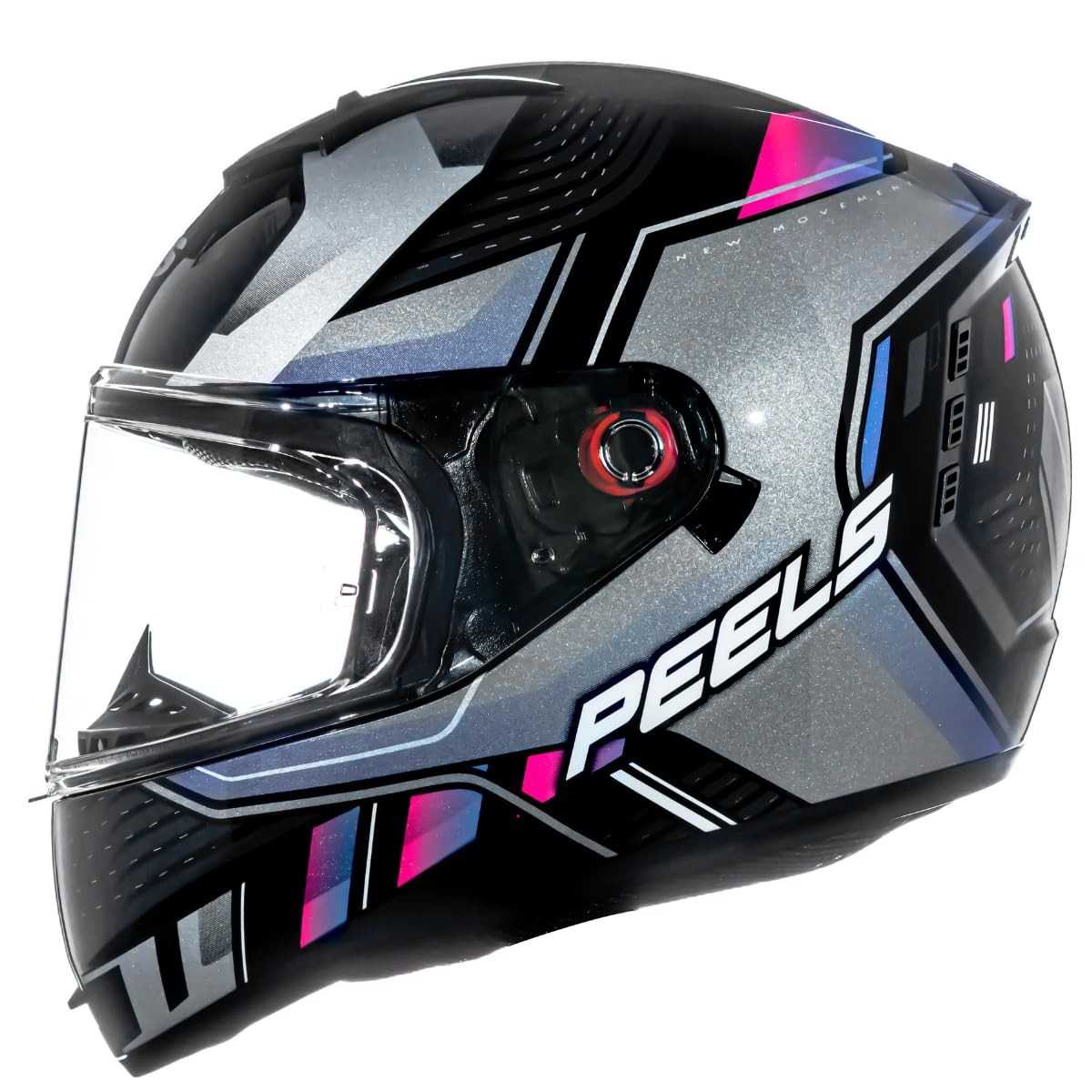 Capacete Peels Icon Force com Óculos Interno Fumê: Segurança e Estilo para Sua Pilotagem