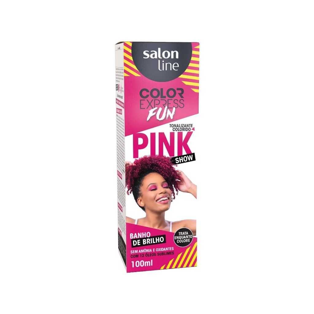 Fun Pink Show: Tonalizante Vibrante Salon Line