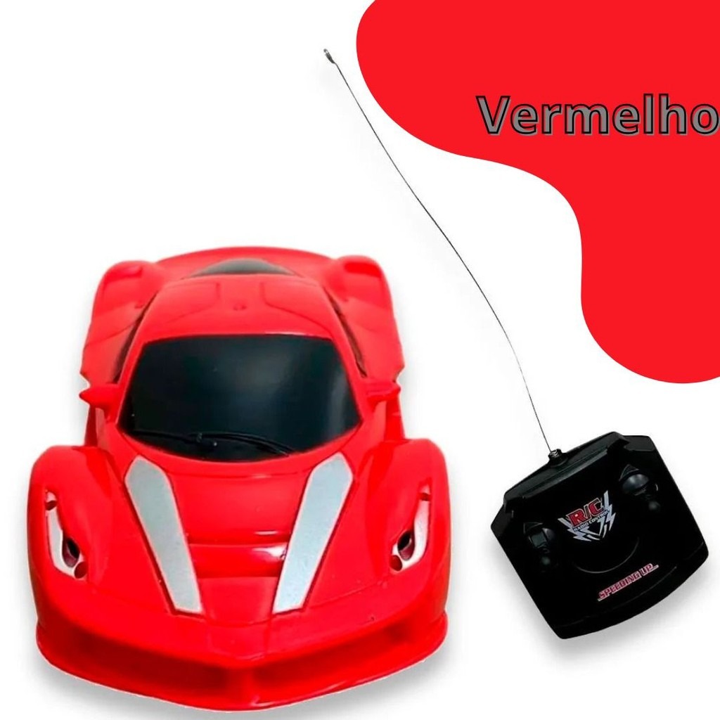 Carrinho de Controle Remoto 1:24 – Acelere a Diversão com 4 Funções!