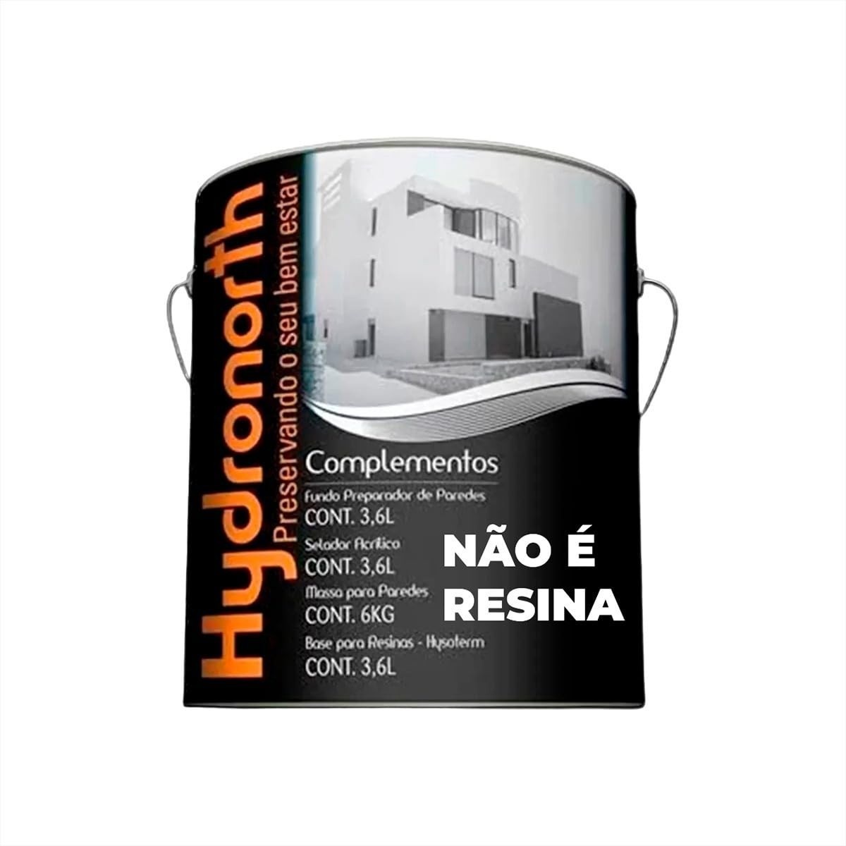 Complemento de Fundo para Piscina de Resina 3,6L Incolor - Impermeabilizante e Resistente à Umidade