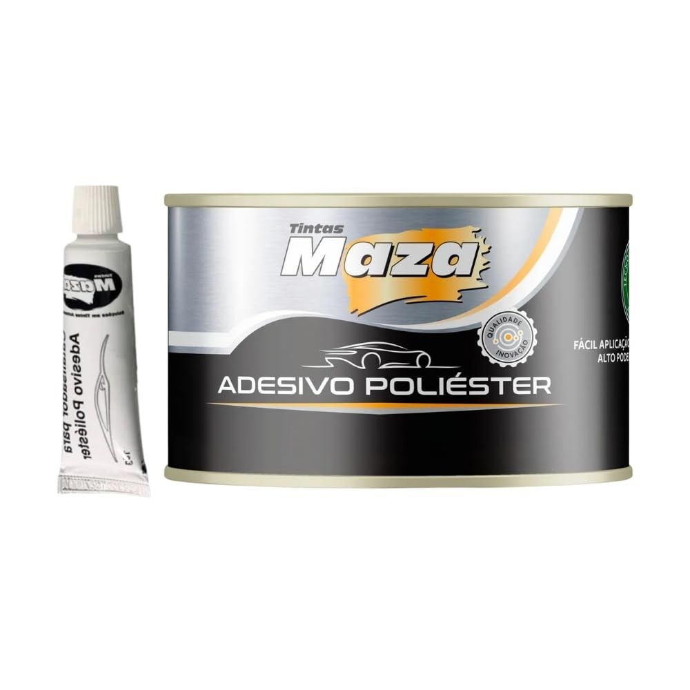Massa Automotiva Poliester Premium 750g Funilaria Com Catalisador