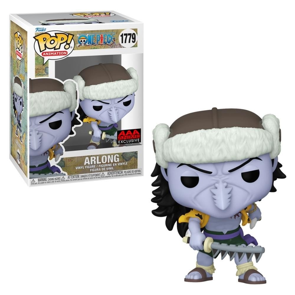 Funko Pop! Arlong: O Tubarão de One Piece na Sua Coleção 🦈