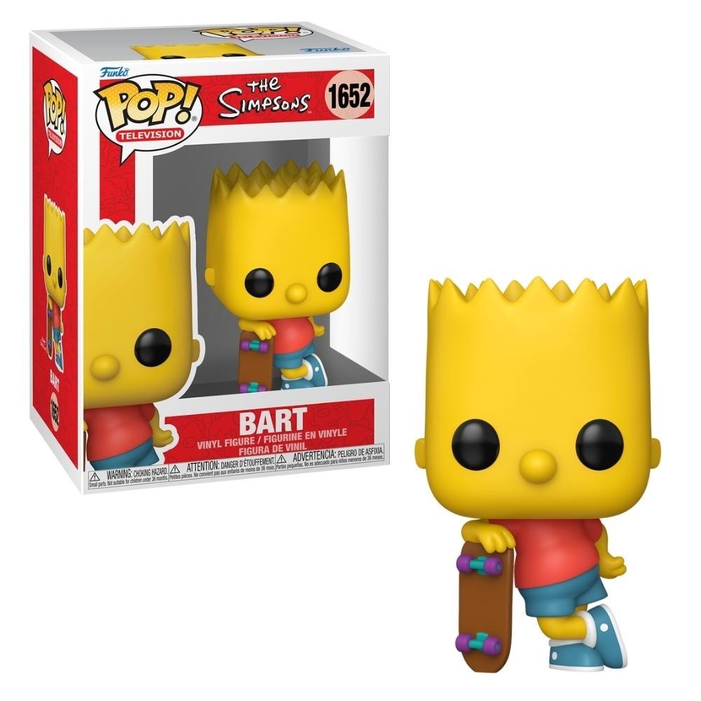 Funko Pop Bart Simpson Skate: Colecione a Rebeldia!