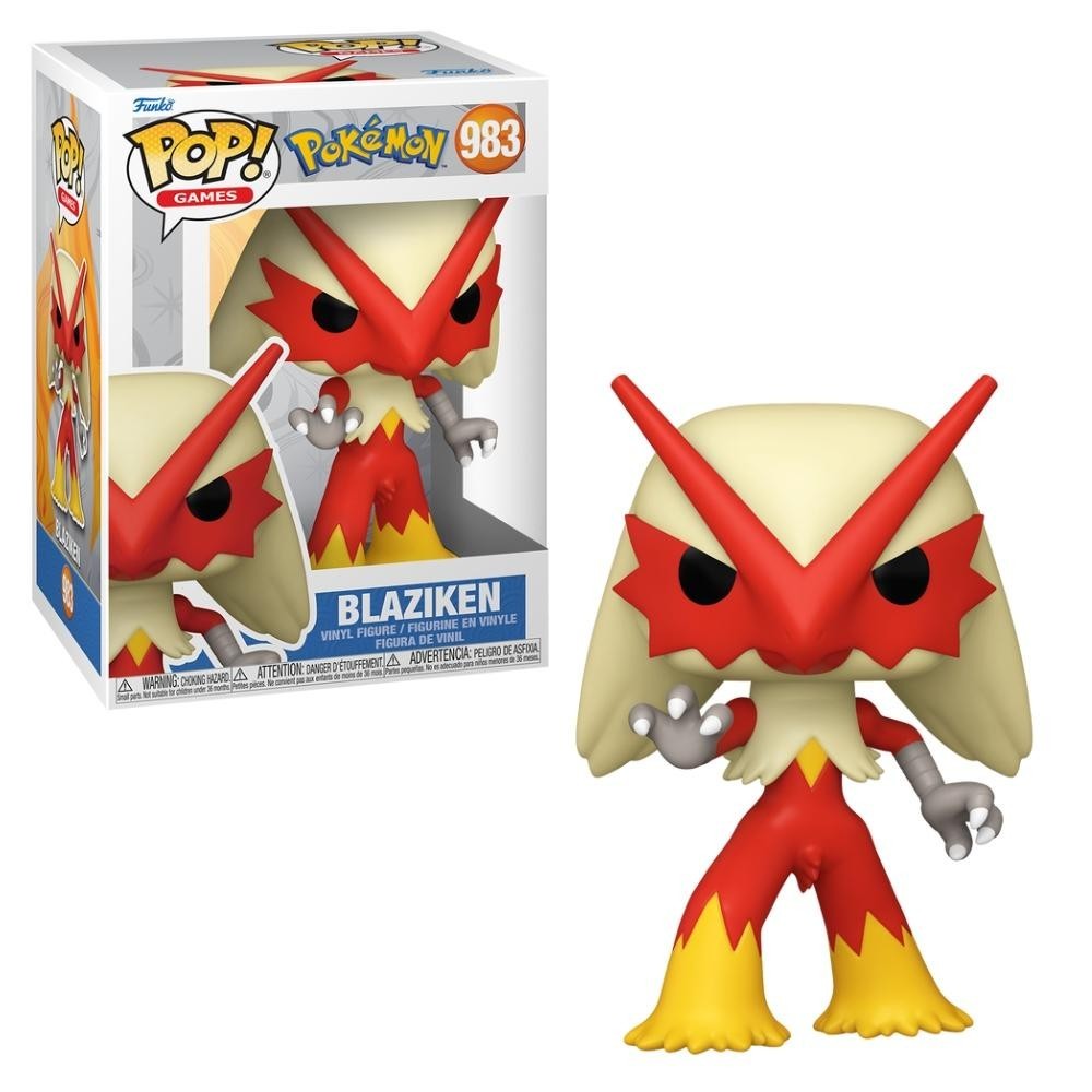 Funko Pop! Blaziken: O Pokémon Incrível para Colecionar!