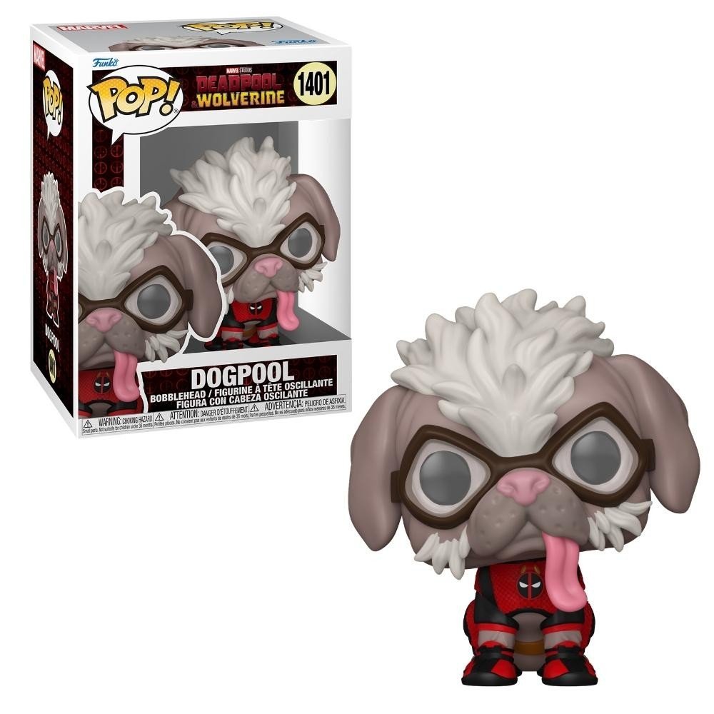 Funko Pop! Dogpool: O Cão Radical da Marvel