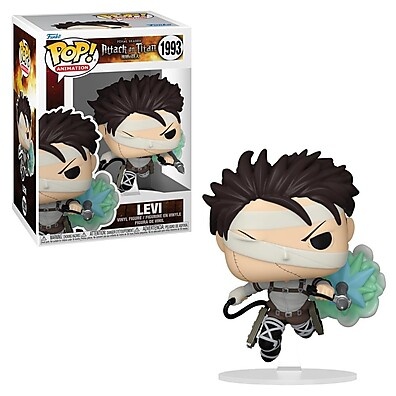 Funko Pop Levi: O Herói de Attack on Titan na Sua Coleção!