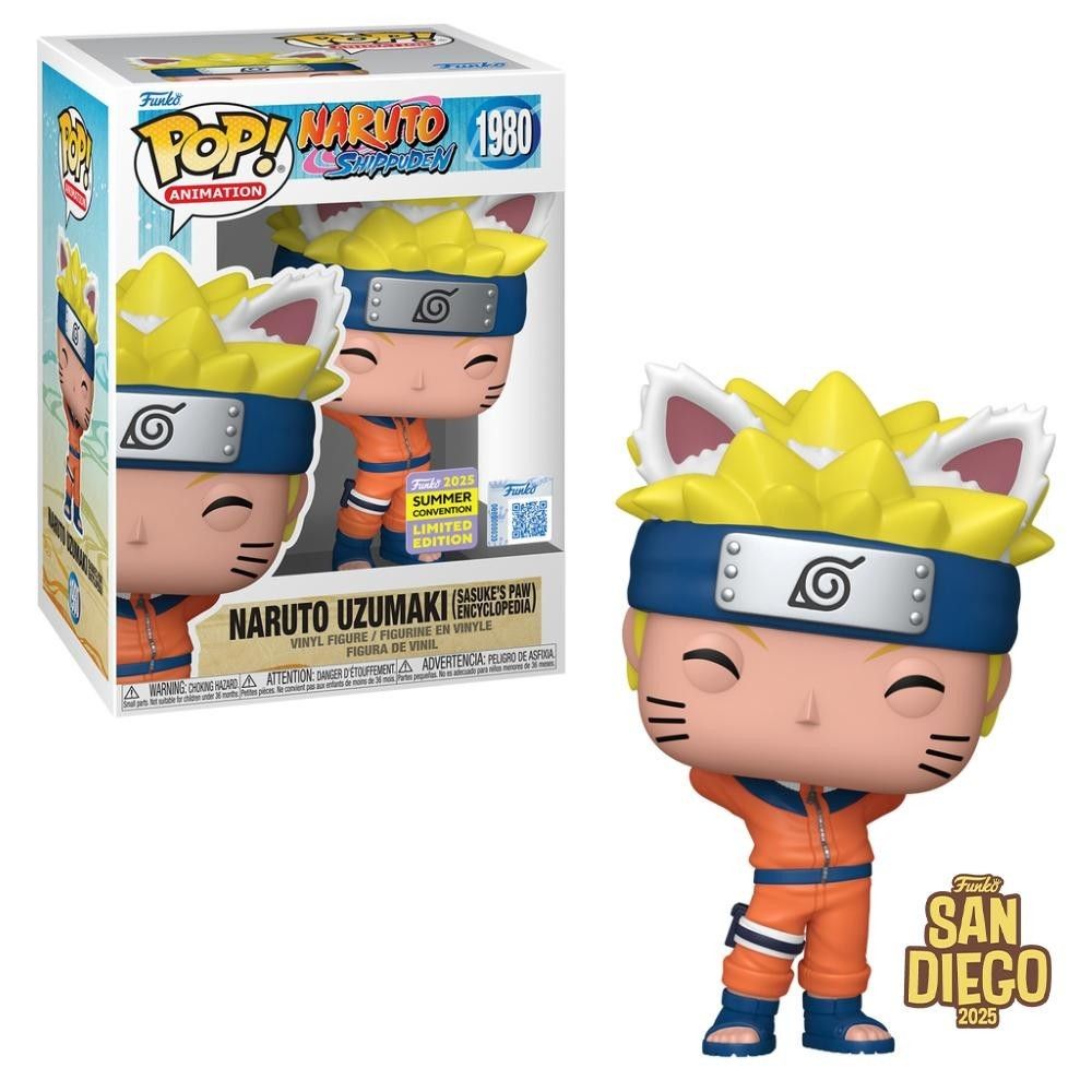 Funko Pop! Naruto: Patas do Sasuke – Edição Exclusiva