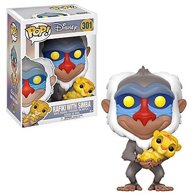 Funko Pop! Rei Leão: Rafiki e Simba – A Magia Disney!
