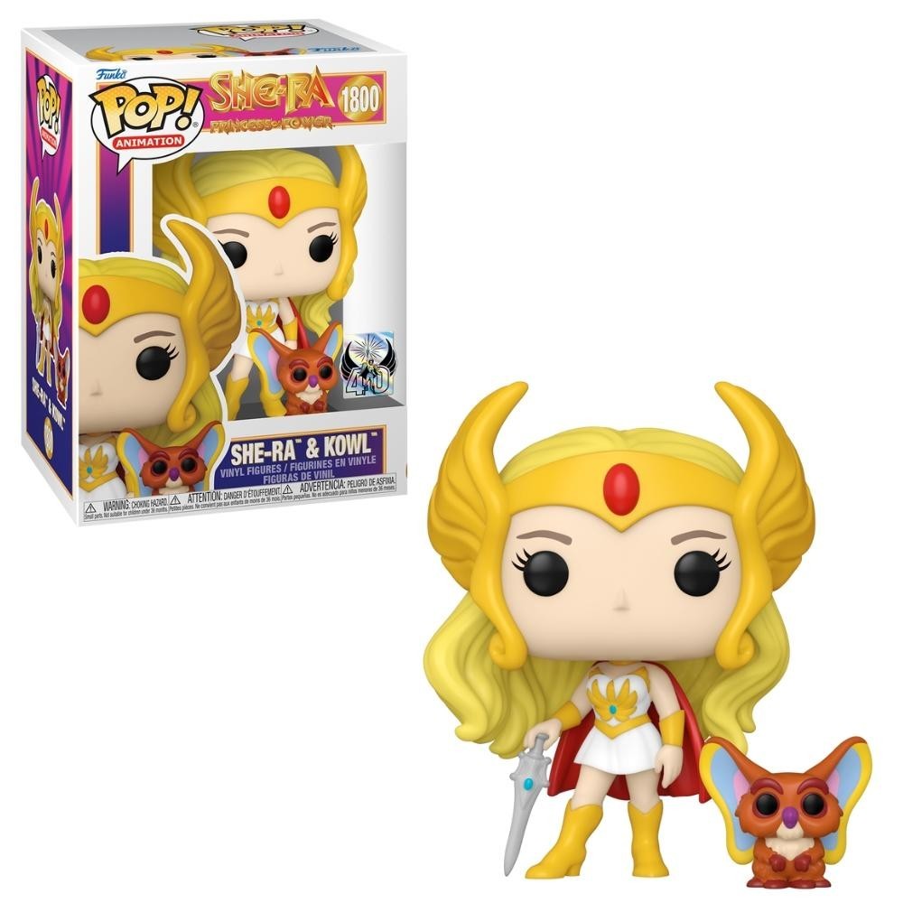 Funko Pop! She-Ra 40 Anos: A Heroína e Corujito
