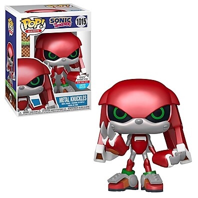 Funko Pop Sonic Knuckles NYCC24 Edição Limitada