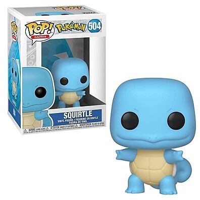 Funko POP! Squirtle: Capture o Seu Pokémon!