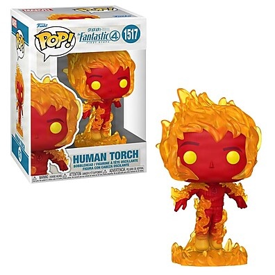 Funko Pop Tocha Humana: Incendeie sua Coleção Marvel!