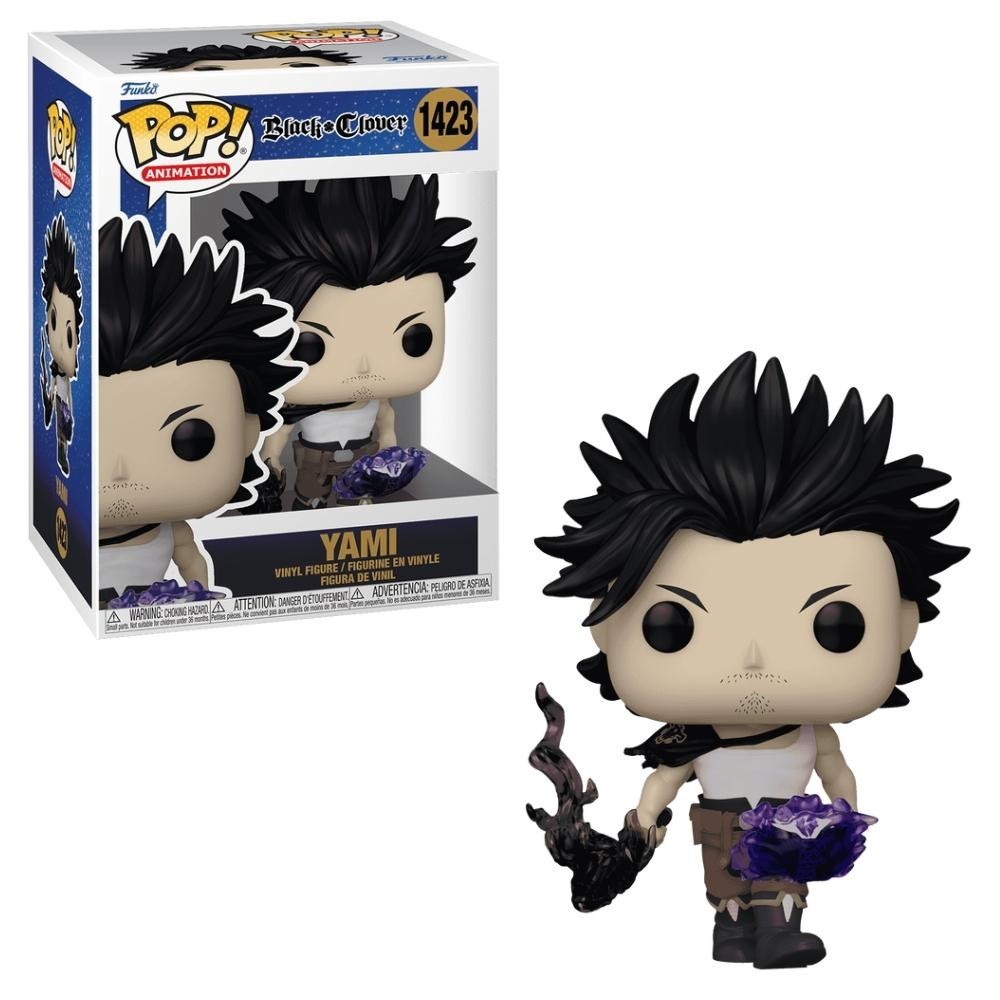 Funko Pop Yami Black Clover: O Poderoso Capitão dos Touro Negros