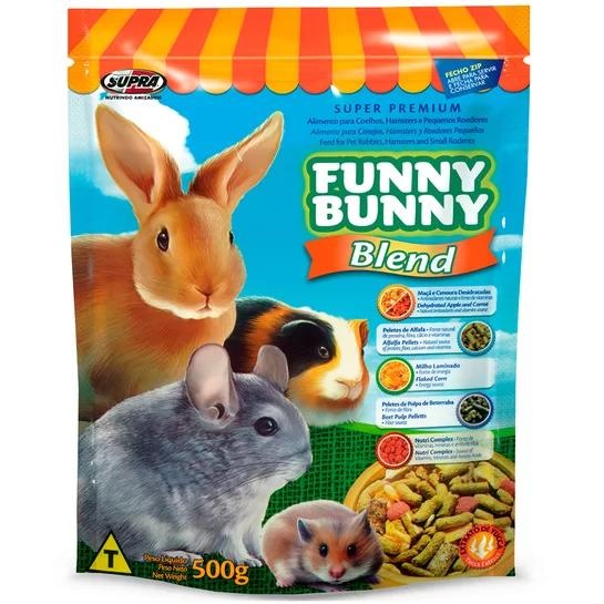 Funny Bunny Supra: Ração Completa para Roedores
