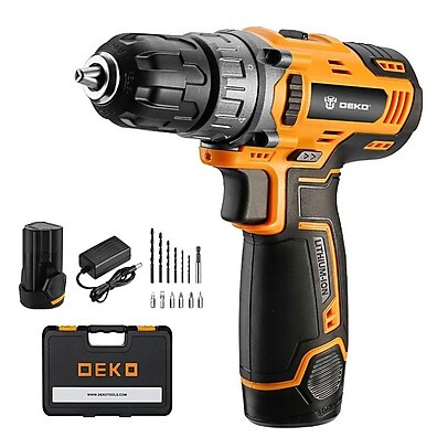 Furadeira 12V DEKO: Potência e Versatilidade!