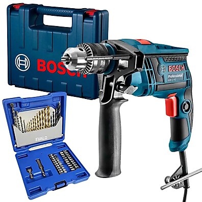 Furadeira Bosch GSB 13 RE + Kit 41 Peças: Potência e Versatilidade