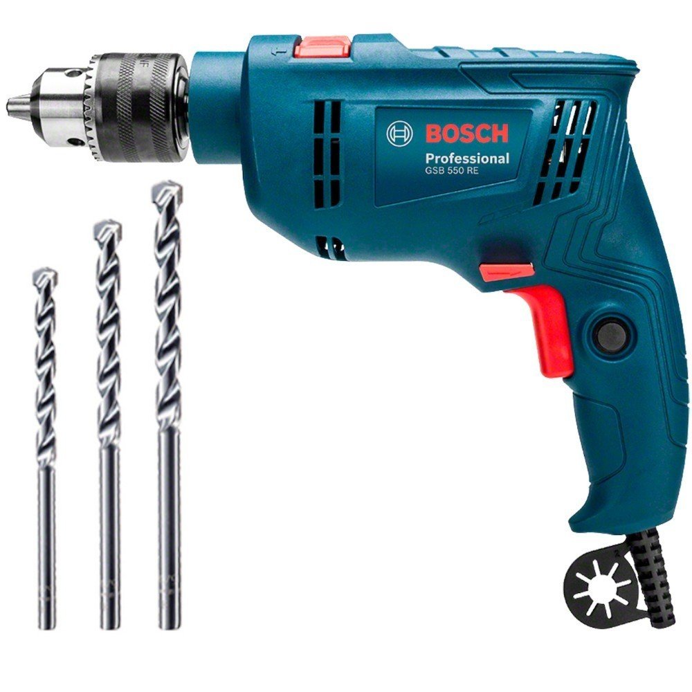 Furadeira Bosch GSB 550 RE: Potência e Versatilidade
