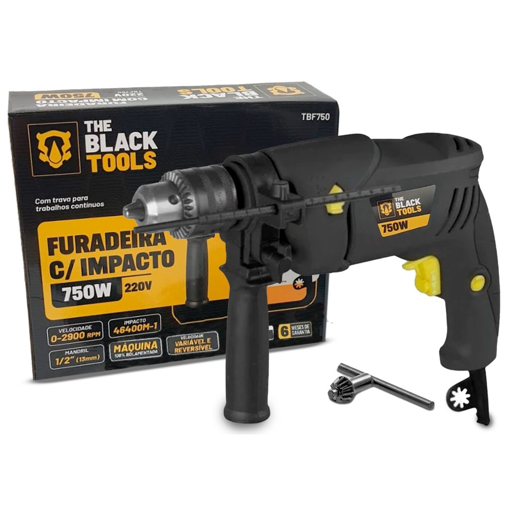 Furadeira de Impacto 750W: Potência e Precisão!