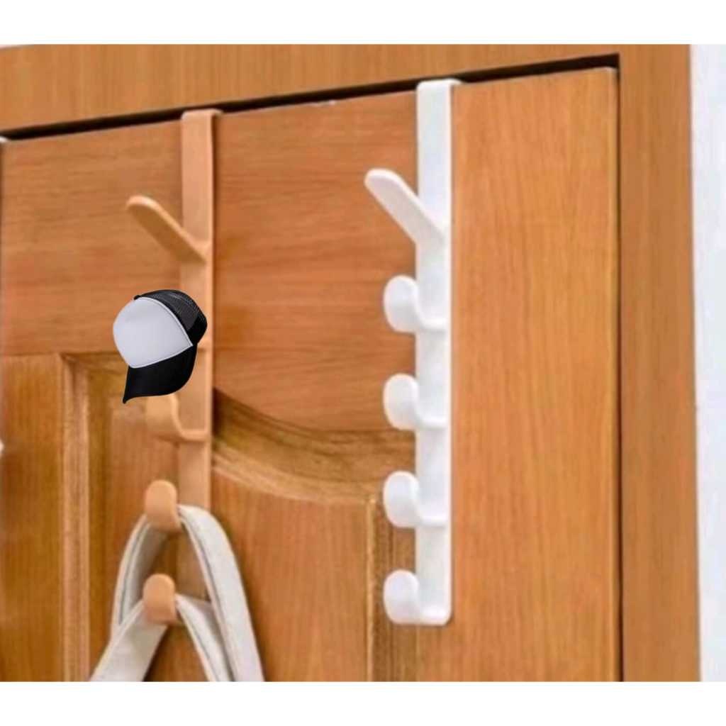 Gancho Para Porta Com 6 Alças: Organização Sem Furo!