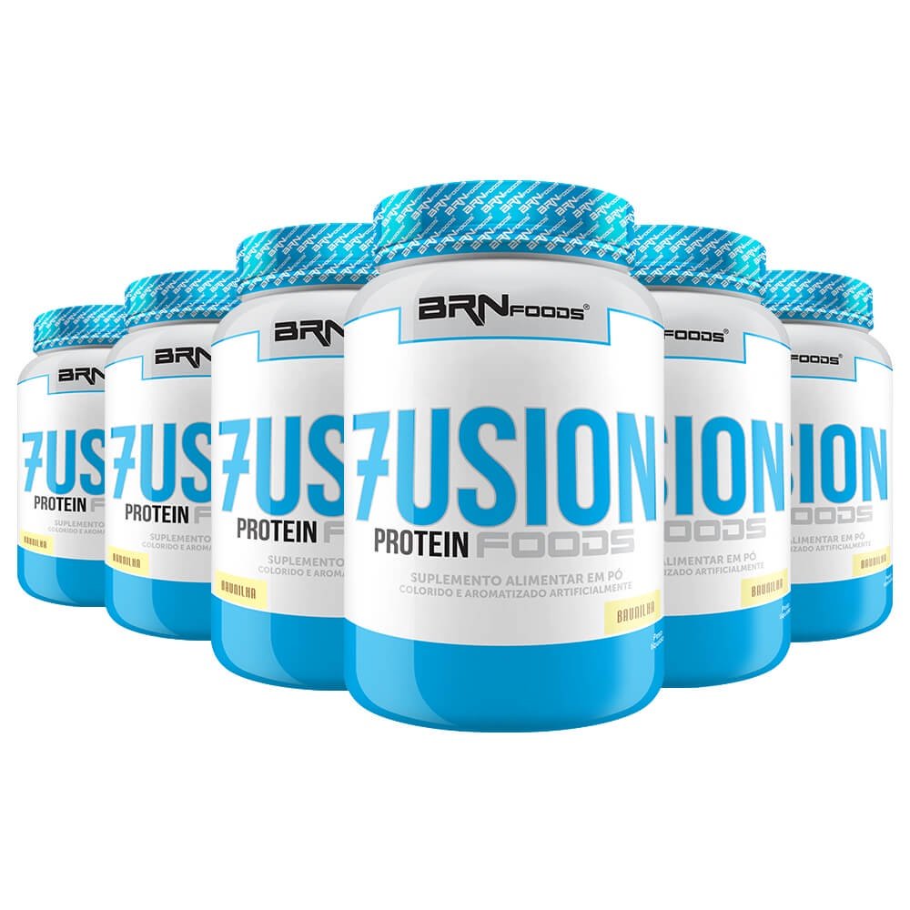 Fusion Protein: Kit 6x Whey para Ganho Muscular