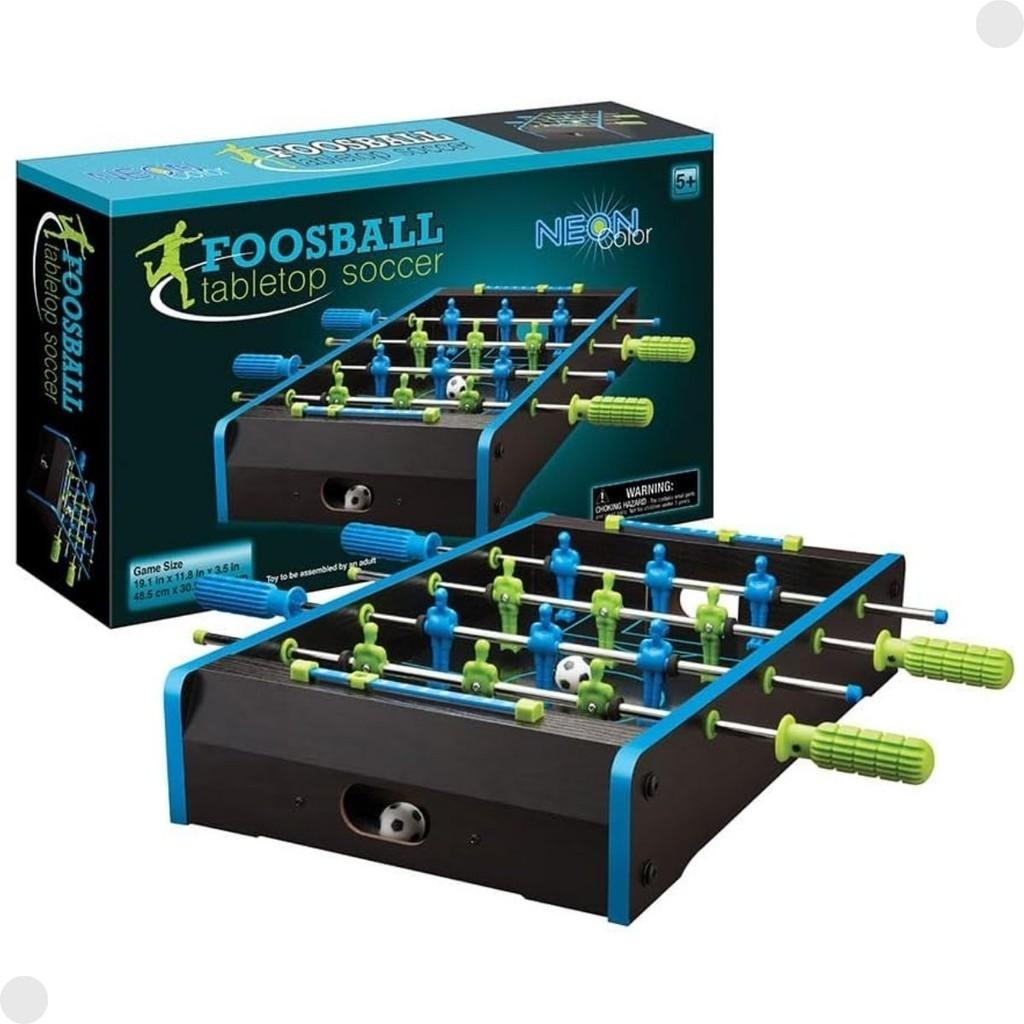Futebol de Mesa Neon: Diversão Garantida!